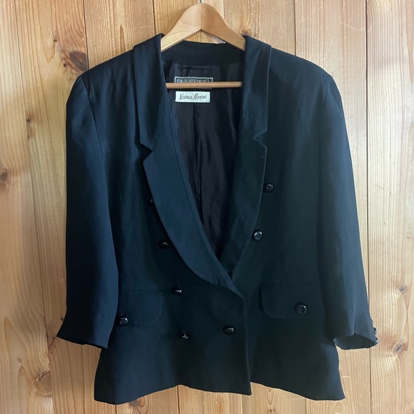 Neiman Marcus Brioni Silk Tuxedo Blazer Jacket